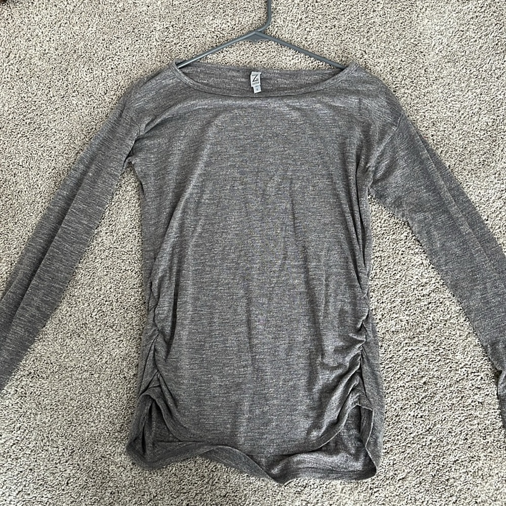 Zella gray workout shirt